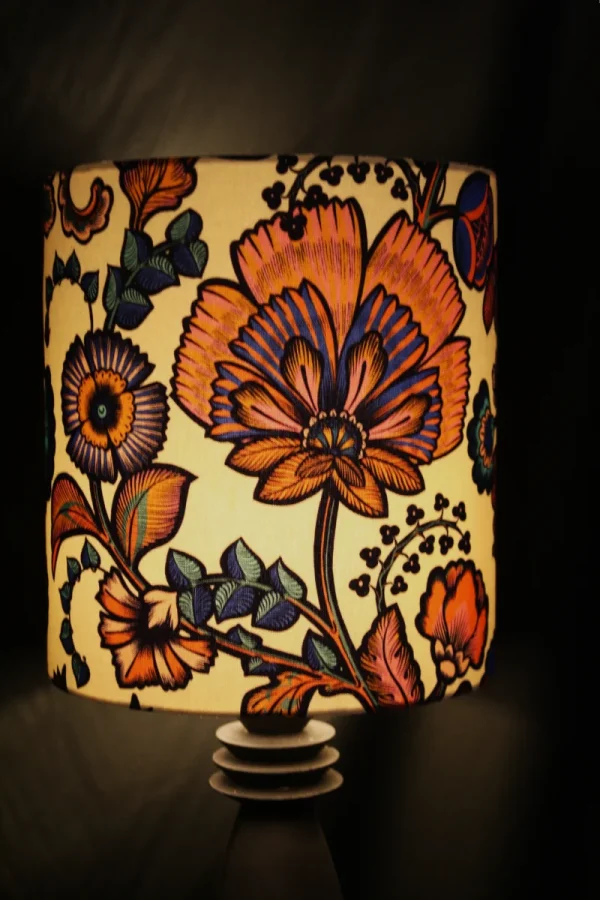 Abat-jour "les Indes Galantes" cylindrique