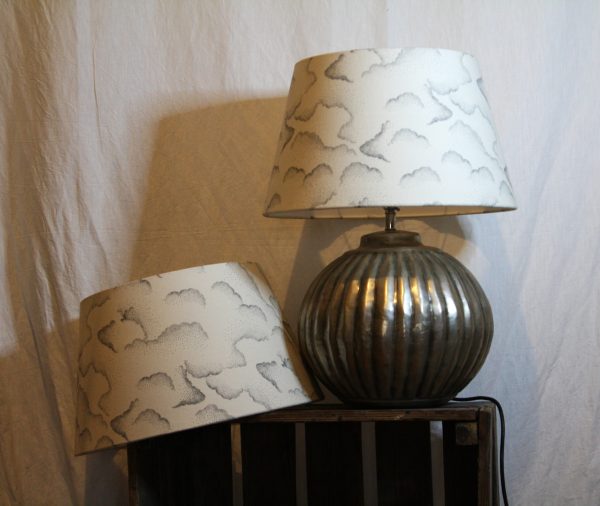 Abat-jour "La Tête dans les Nuages" conique