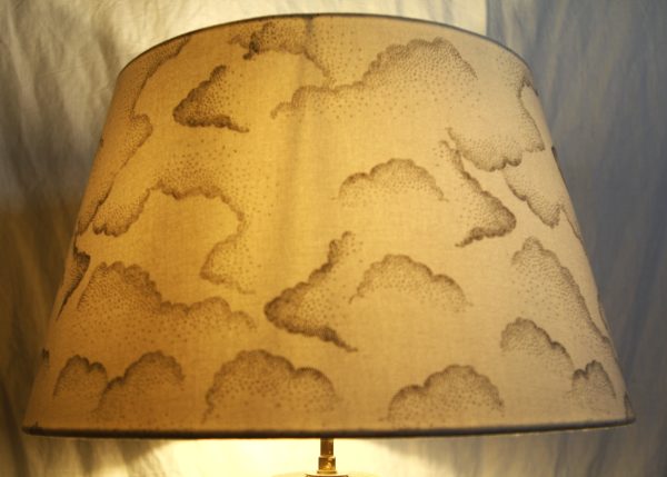 Abat-jour "La Tête dans les Nuages" conique