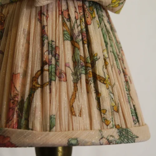 Abat-jour "Mignonnerie" plissé