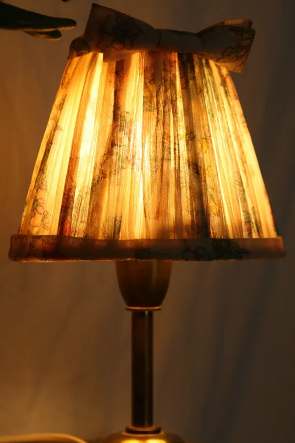 Abat-jour "Mignonnerie" plissé