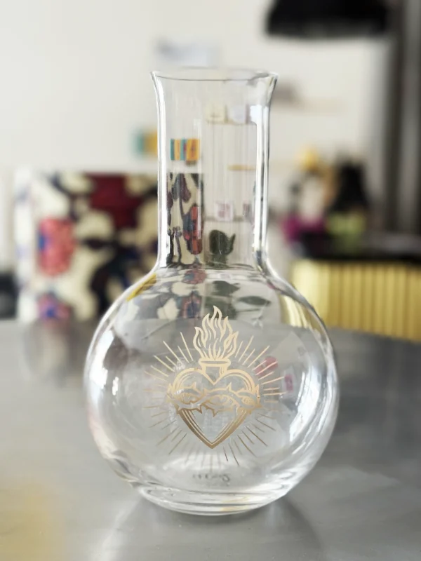 Carafe en verre Ex-voto