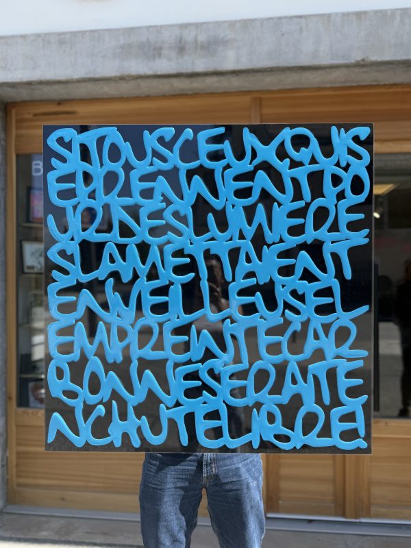 Tableau citation 80cmX80cm