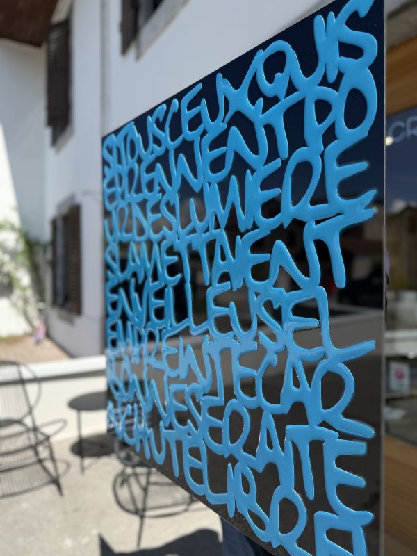 Tableau citation 80cmX80cm