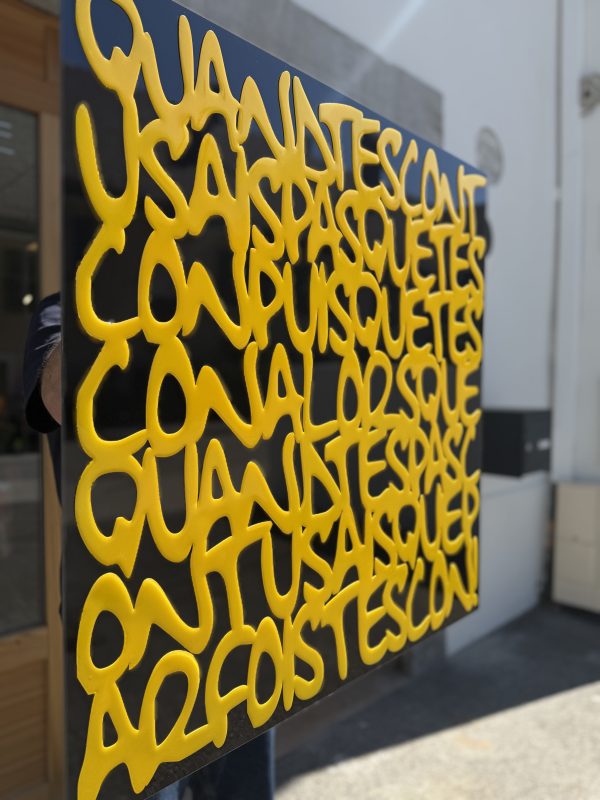 Tableau citation 80cmX80cm